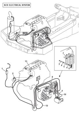 AdBlue harness, installation 9991825