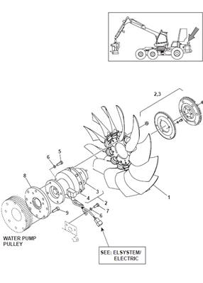 Fan propeller, assembly 9991828