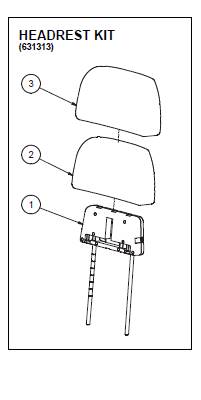 3000 HIGH END seat assembly 9992156