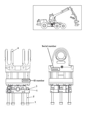 Rotator H132/H172, assembly 9992298