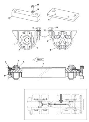 Transmission, drive shafts 9992526