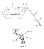 Crane 260 11m, assembly 99929124S2