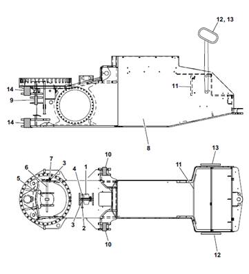 Front frame, assembly 99929175