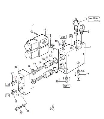Color marking pump, 2-color LM00540224