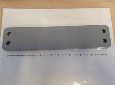 Bracket Plate Log Max RE016444
