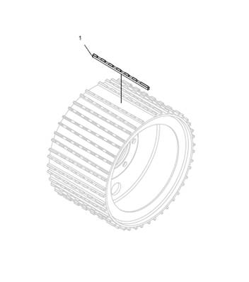 Feed roller V-steel S LM018248