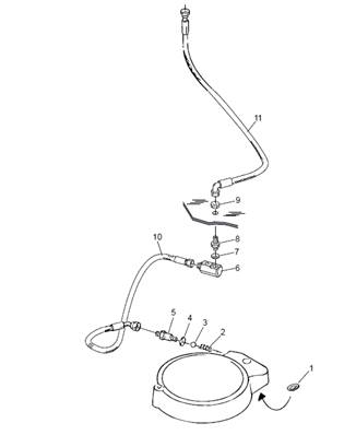 Stump treatment kit, saw 98 LM033721