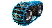 Pair of tracks EVO 22mm with double studs for 600-26.5 Olofsfors