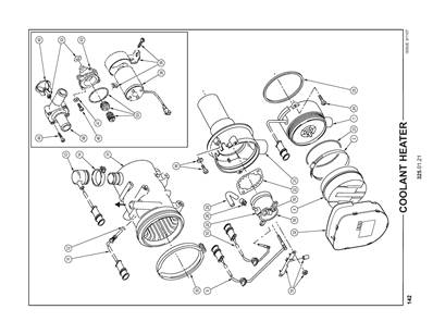 Coolant Heater 3250121