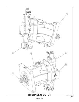 Hydraulic Motor 50501401S3