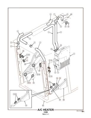 A/C Heater Cab 7046141