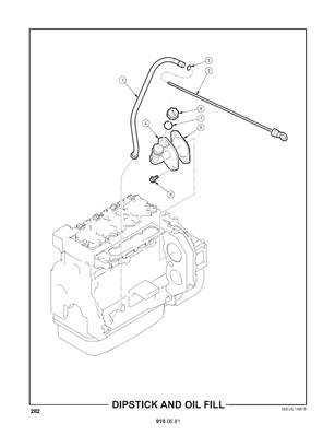 Dipstick and Oil Fill 9100681