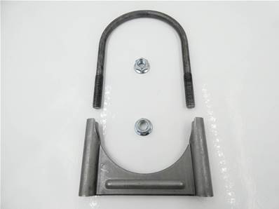 Clamp Exhaust 3 1/2Id Welded Saddle 10/Pk