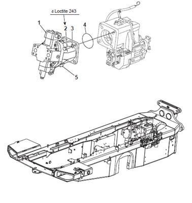 Transmission motor mounting 9990044