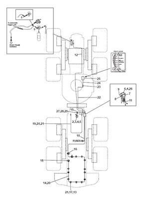 Fire-fighting system, assembly 9991101