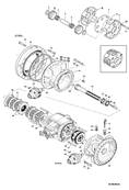 Anti-squat bogie, assembly 9991160S2