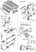 Crane distributor K170, assembly 9991208S2