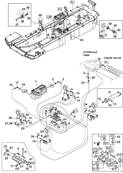 Cab support, mounting 9991367S2