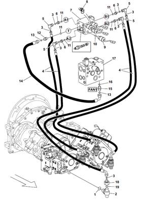 Transmission, high pressure sensors 9991470