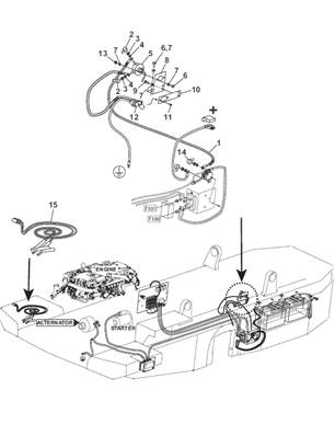 Jumper cables, assembly 9991627