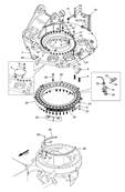 Turret rotation, assembly 9991665S2