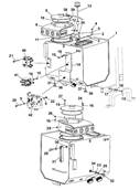 Hydraulic tank, assembly 9991895S2