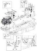 Fuel tank, mounting 9991946S2