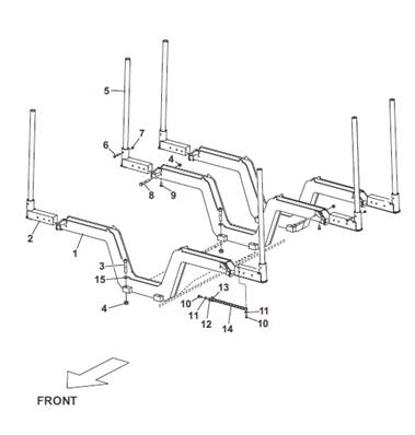 Cradles, mounting 9992400