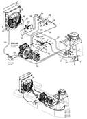 Hydraulic cooling, hydraulic lines 9992491