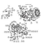 Transmission pump bracket, assembly 9992516S2