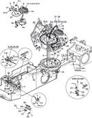 Front frame harness, mounting 9992763S2