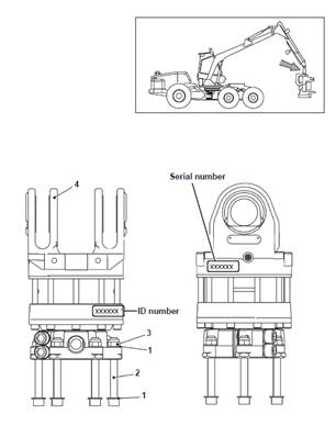 Rotator H132/H172, assembly 9992805