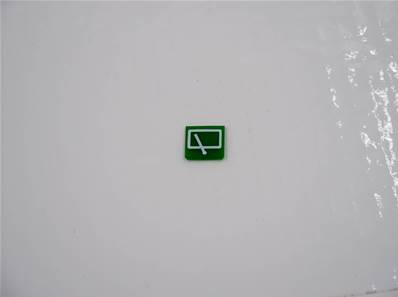 Wiper label John Deere F011051