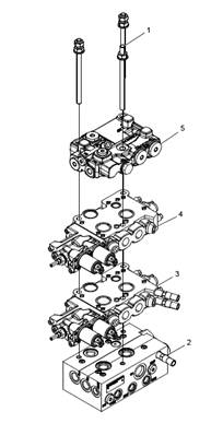 Right Manifold, assembly LM61401602