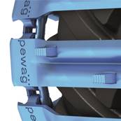Pair of tracks bluetrack perfekt 26mm 1x1 for 710/40 Pewag 817621X1