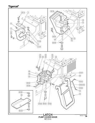 Latch, Pump Cover Door 1075583