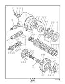 Axle Rear 40626181S3