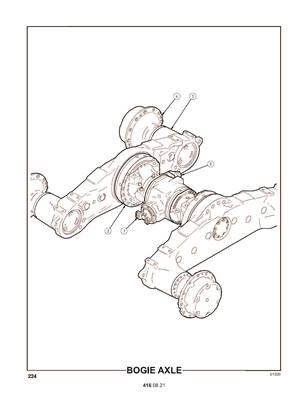 Bogie Axle 4160822