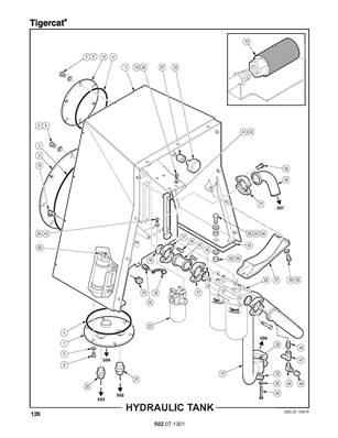 Hydraulic Tank 502071301