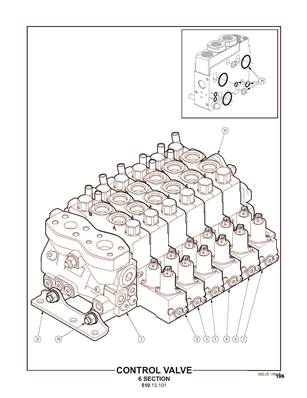 Control Valve 6 section 51013101