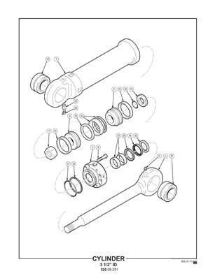 Cylinder 3 1/2" ID 52009251