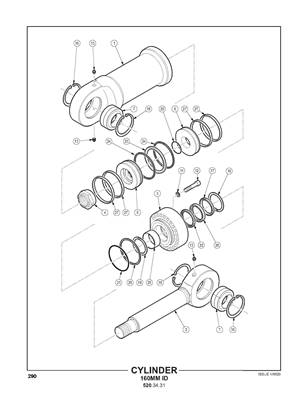 Cylinder, leveler 5203432