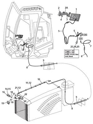 Reversing camera, mounting 9991104