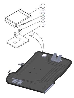 Driving direction pedal 9991562