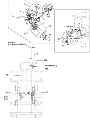 Bogie load control system, assembly 9991646