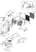 Hood guard, mounting 9991668