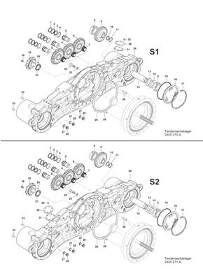Bogie ECO24, assembly 9991952