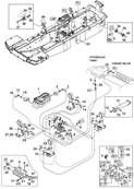 Cab support, mounting 9991991S2