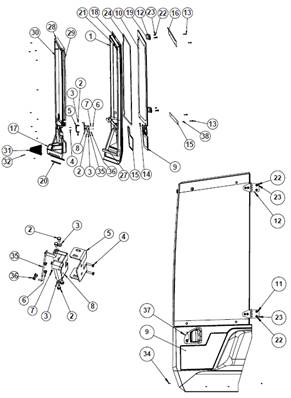 Door, assembly 9991994S2