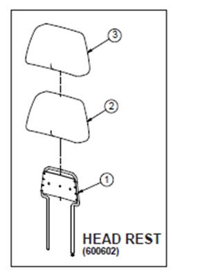 Seat 7000 BASIC, assembly 9992141